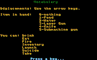 Axanthés II atari screenshot
